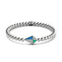 Kite | Silver | Enamel | Crystal Charm Bracelet